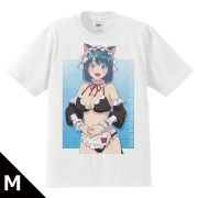 幼馴染とはラブコメにならない Tシャツ 水萌 汐 猫耳水着メイドver. Mサイズ【描き下ろし】