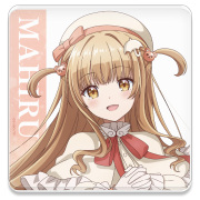 お隣の天使様にいつの間にか駄目人間にされていた件 アクリルコースター 椎名真昼 ロリィタファッションver.【描き下ろし】