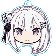 Re:ゼロから始める異世界生活　ちゅるキャラ キーホルダー　エミリア