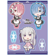 OVA Re：ゼロから始める異世界生活 Memory Snow アクリルキャラスタンド　エミリア&レム&ラム