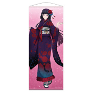 ロックは淑女の嗜みでして ほぼ等身大タペストリー 黒鉄音羽 振袖ver.【描き下ろし】