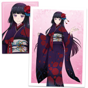 ロックは淑女の嗜みでして クリアファイル 黒鉄音羽 振袖ver.【描き下ろし】
