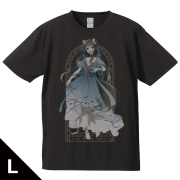 TVアニメ「狼と香辛料　MERCHANT MEETS THE WISE WOLF」 Tシャツ ホロ ドレスver. 【描き下ろし】 Lサイズ