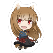 TVアニメ「狼と香辛料　MERCHANT MEETS THE WISE WOLF」 ダイカットステッカー デフォルメキャラ ホロ