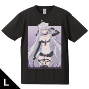 死亡遊戯で飯を食う。 Tシャツ 幽鬼 ねこみみ水着メイド ver. Lサイズ 【描き下ろし】
