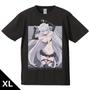 死亡遊戯で飯を食う。 Tシャツ 幽鬼 ねこみみ水着メイド ver.2 XLサイズ 【描き下ろし】