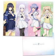 TVアニメ 『Summer Pockets』 クリアファイル しろは＆蒼＆鴎＆紬