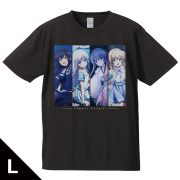 TVアニメ 『Summer Pockets』 Tシャツ しろは＆蒼＆鴎＆紬 Lサイズ