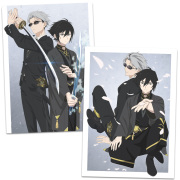 テレビアニメ『春夏秋冬代行者 春の舞』 クリアファイル 狼星＆凍蝶