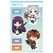 葬送のフリーレン アクリルキャラスタンド フリーレン＆フェルン＆シュタルク デフォルメキャラ