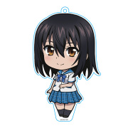 OVA ストライク・ザ・ブラッドIV（フォース） ぷにこれ！キーホルダー(スタンド付) 姫柊雪菜