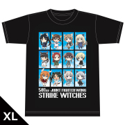 第501統合戦闘航空団 ストライクウィッチーズ ROAD to BERLIN Tシャツ XLサイズ