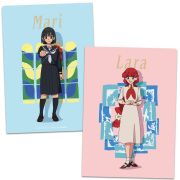 さよならララ クリアファイル ララ＆茉里