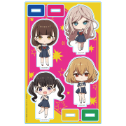 対ありでした。～お嬢さまは格闘ゲームなんてしない～ アクリルキャラスタンド 綾＆美緒＆夕＆珠樹 夏制服ver.
