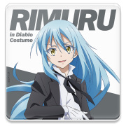 転生したらスライムだった件 アクリルコースター (スタンド付) リムル ディアブロコスver. 【描き下ろし】