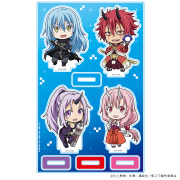 転生したらスライムだった件 アクリルキャラスタンド リムル 魔王ver.&ベニマル&シュナ&シオン デフォルメキャラ