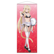 わたしが恋人になれるわけないじゃん、ムリムリ!（※ムリじゃなかった!?） ほぼ等身大タペストリー 王塚 真唯 猫耳水着メイドver.【描き下ろし】