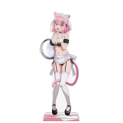 わたしが恋人になれるわけないじゃん、ムリムリ!（※ムリじゃなかった!?） BIGアクリルキャラスタンド 甘織 れな子 猫耳水着メイドver.【描き下ろし】