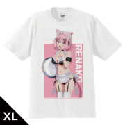 わたしが恋人になれるわけないじゃん、ムリムリ!（※ムリじゃなかった!?） Tシャツ 甘織 れな子 猫耳水着メイドver.  XLサイズ【描き下ろし】