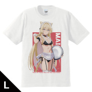 わたしが恋人になれるわけないじゃん、ムリムリ!（※ムリじゃなかった!?） Tシャツ 王塚 真唯 猫耳水着メイドver.Lサイズ【描き下ろし】