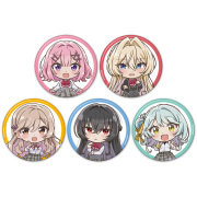 わたしが恋人になれるわけないじゃん、ムリムリ!（※ムリじゃなかった!?） 缶バッジ5個セット れな子＆真唯＆紫陽花＆紗月＆香穂
