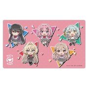 わたしが恋人になれるわけないじゃん、ムリムリ!（※ムリじゃなかった!?） キャラクターラバーマット れな子＆真唯＆紫陽花＆紗月＆香穂 デフォルメver.