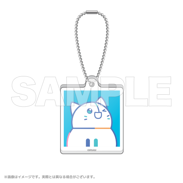 【予約商品】IRIAM　アクリルキーホルダー　しらす（公式アイコン）