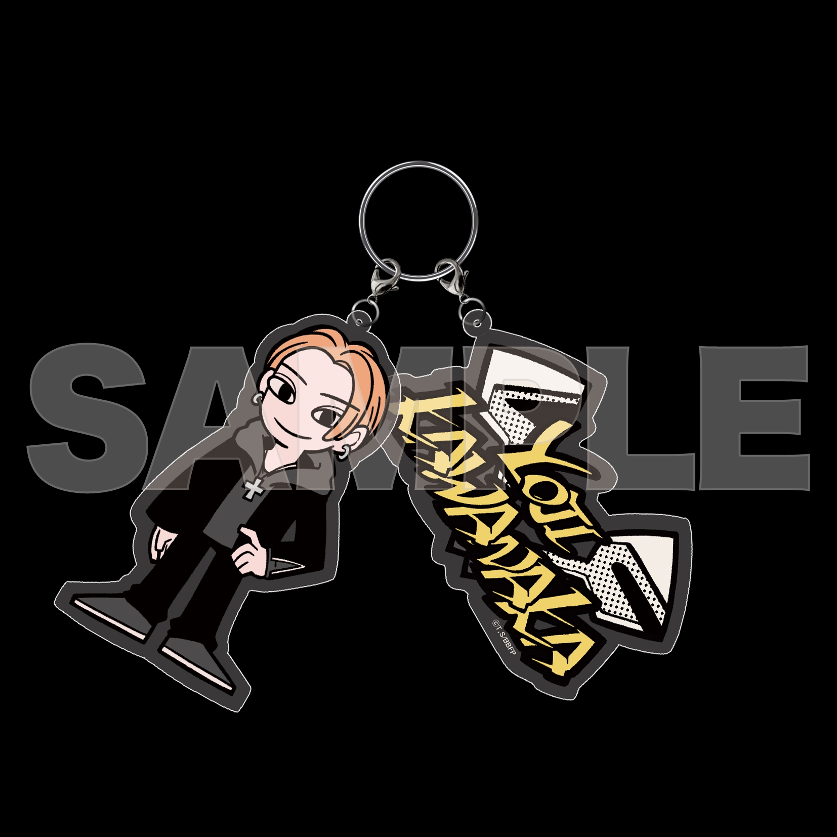 2連アクリルキーホルダー　川中陽二