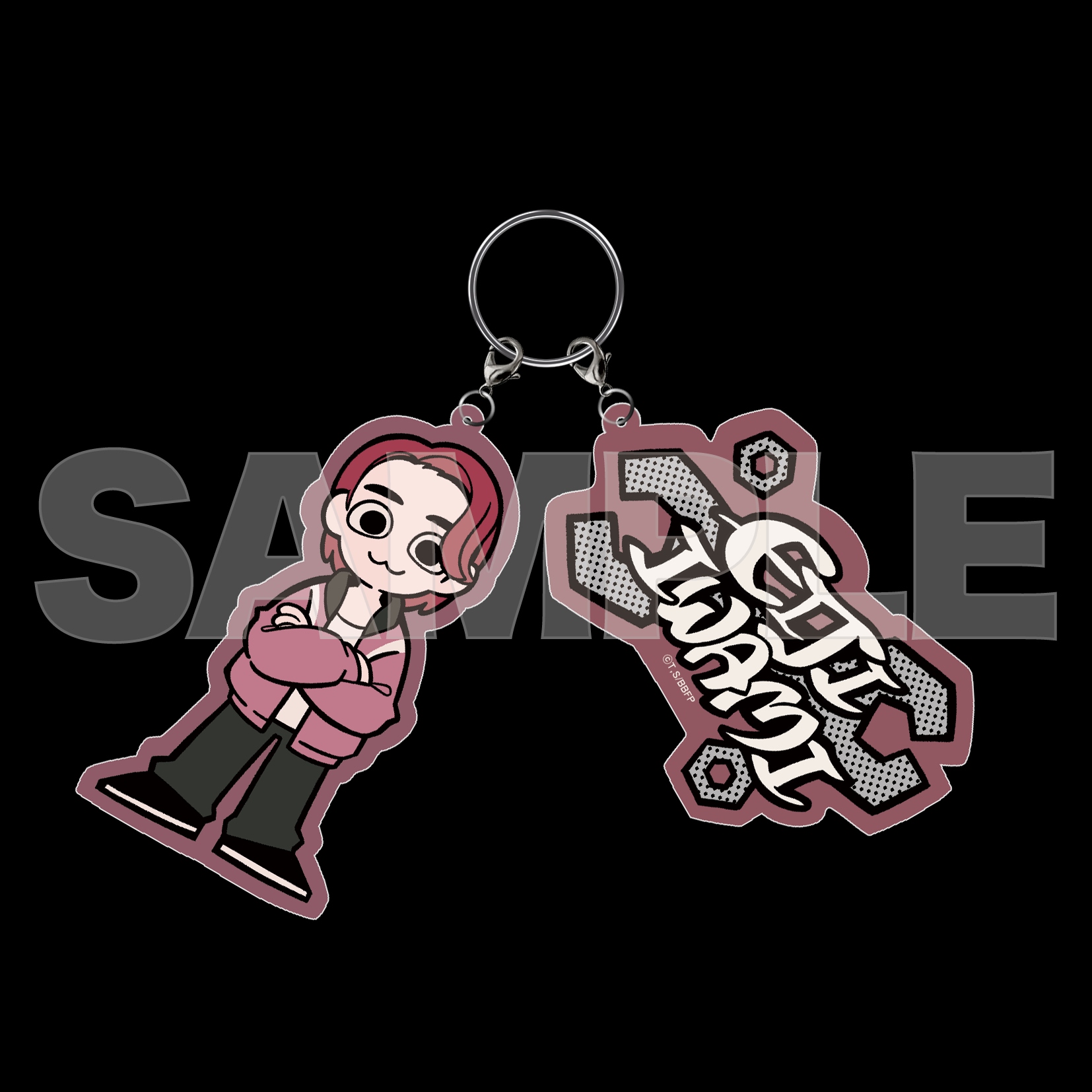 2連アクリルキーホルダー　岩見エイジ