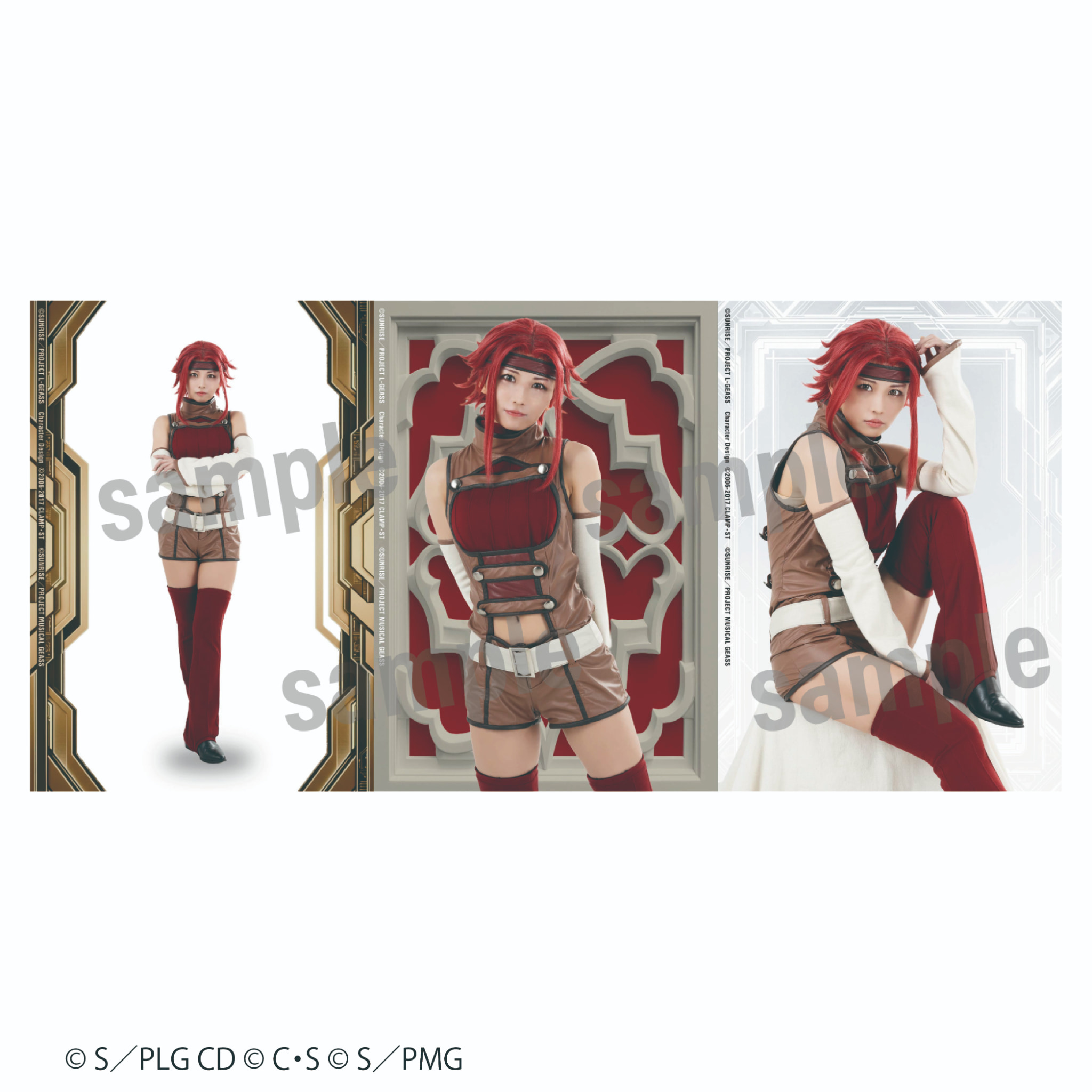 ミュージカル「コードギアス 反逆のルルーシュ 正道に准ずる騎士」2 個人ブロマイド【カレンシュタットフェルト(大滝紗緒里)】