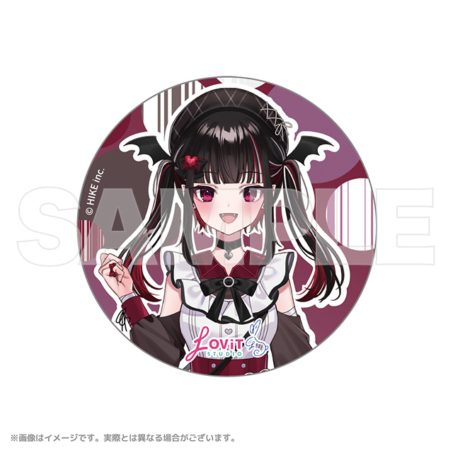 LOViT STUDIO 茅ヶ崎 六花 缶バッジ