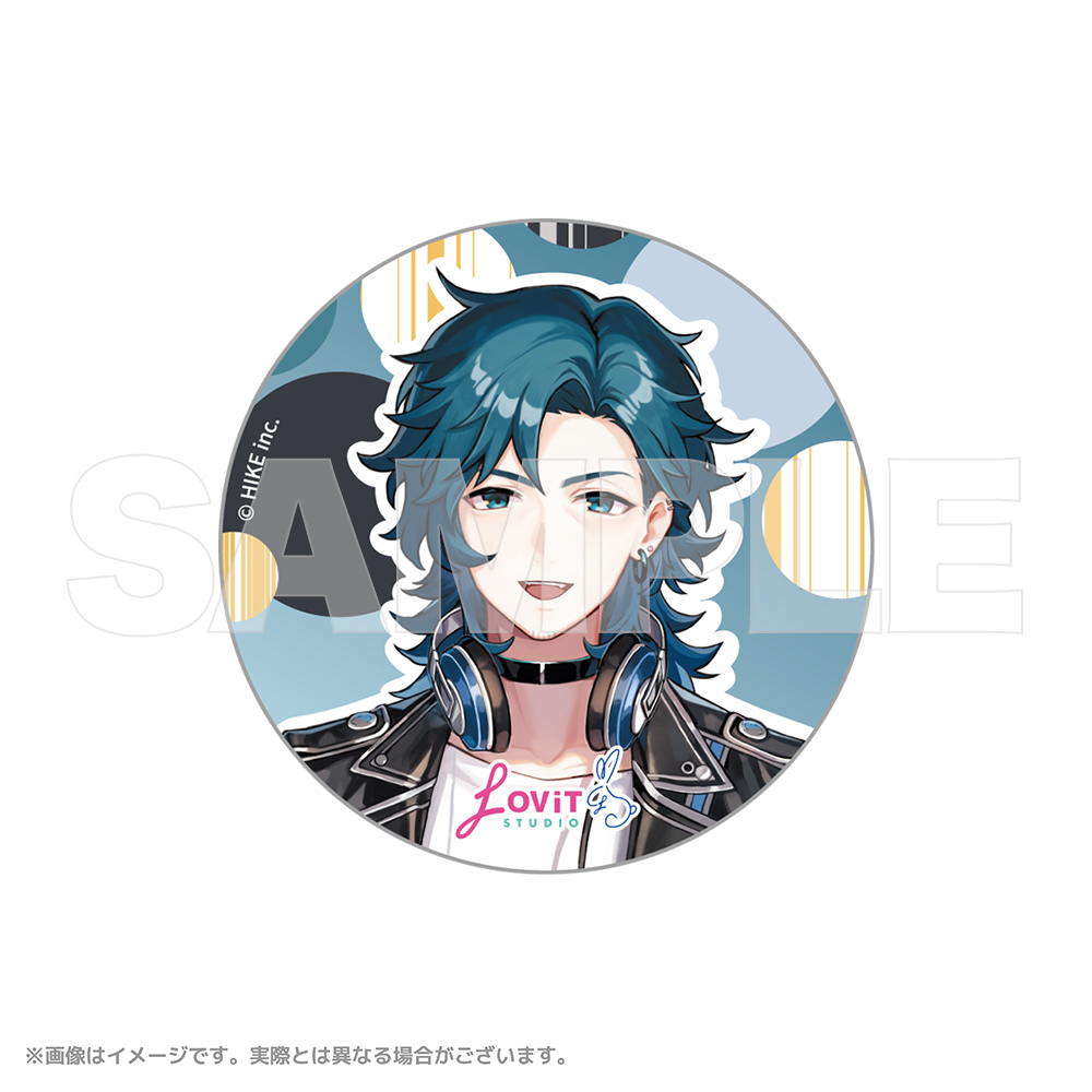 LOViT STUDIO 蒼雲ウルフギャング 缶バッジ