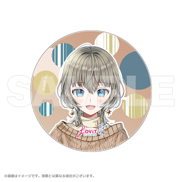 LOViT STUDIO 東雲ろこ 缶バッジ