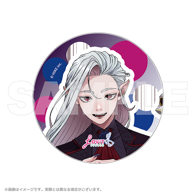 LOViT STUDIO 夜蝶戸ララ 缶バッジ