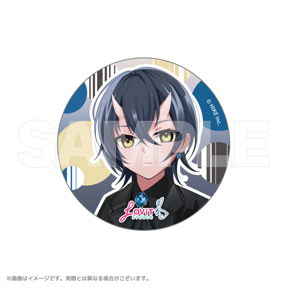 LOViT STUDIO 潤鬼シュカ 缶バッジ
