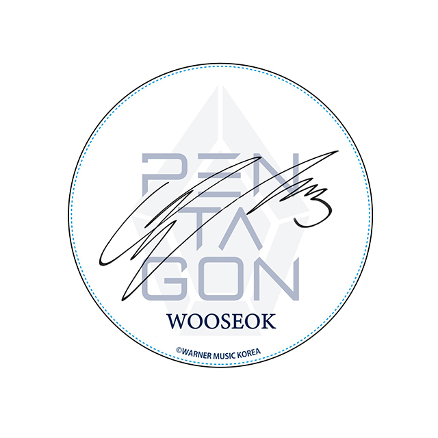 PENTAGON 白雲石コースター WOOSEOK