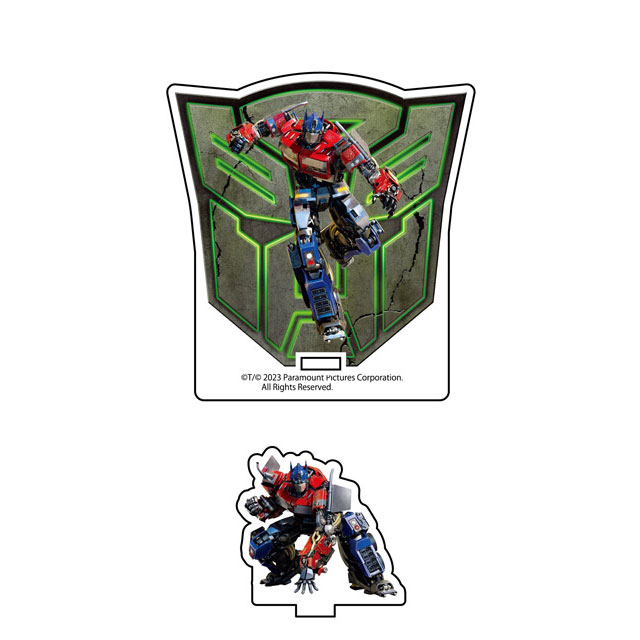 「トランスフォーマー/ビースト覚醒」アクリルコースタースタンド OPTIMUS PRIME