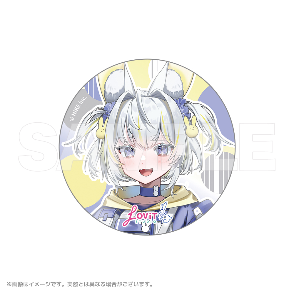 【予約商品】LOViT STUDIO もちっ兎ねむる 缶バッジ