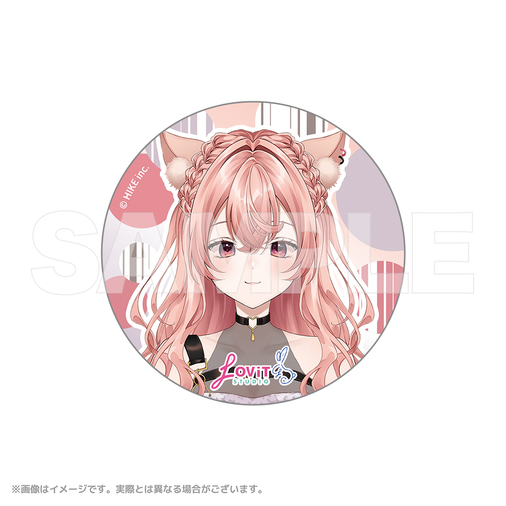 【予約商品】LOViT STUDIO 三ツ葉らいな_ver2 缶バッジ