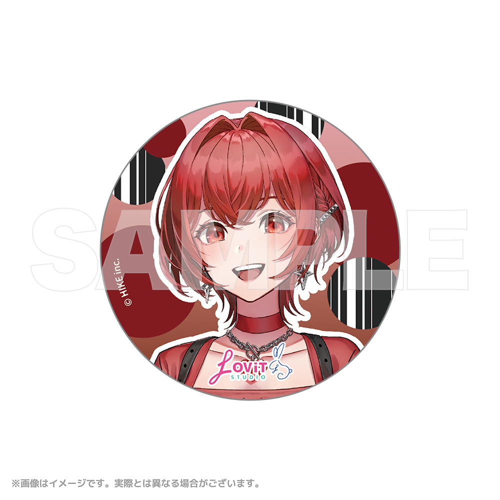 【予約商品】LOViT STUDIO 紅恋めろ 缶バッジ