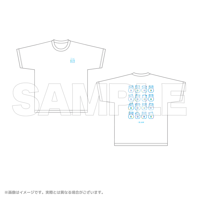 【予約商品】IRIAM しらすTシャツ(ホワイト)