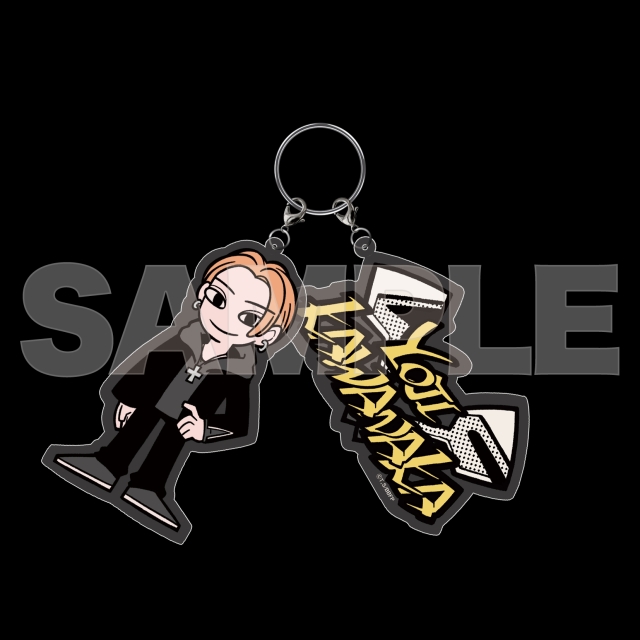 2連アクリルキーホルダー　川中陽二