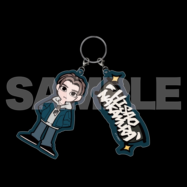 2連アクリルキーホルダー　中村寿雄