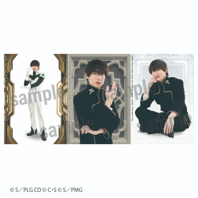 ミュージカル「コードギアス 反逆のルルーシュ 正道に准ずる騎士」2 個人ブロマイド【枢木スザク(赤澤遼太郎)】