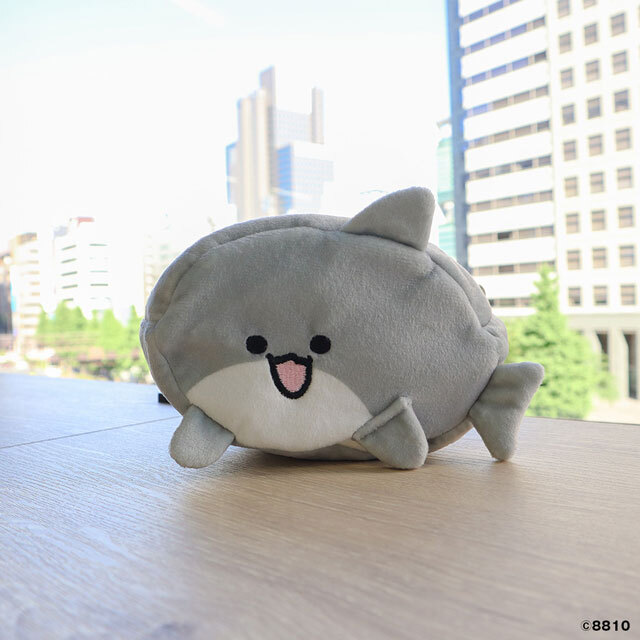 ぬいぐるみポーチ さめ