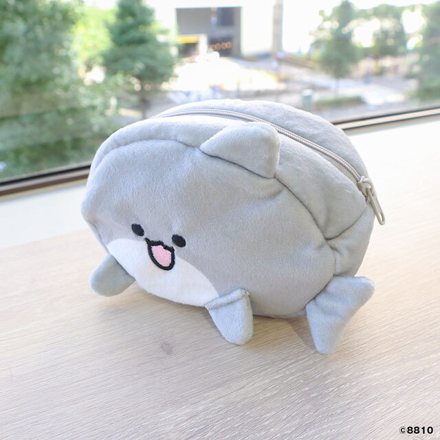 ぬいぐるみポーチ さめ