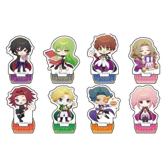 コードギアス 反逆のルルーシュ トレーディングアクリルスタンド（全8種）