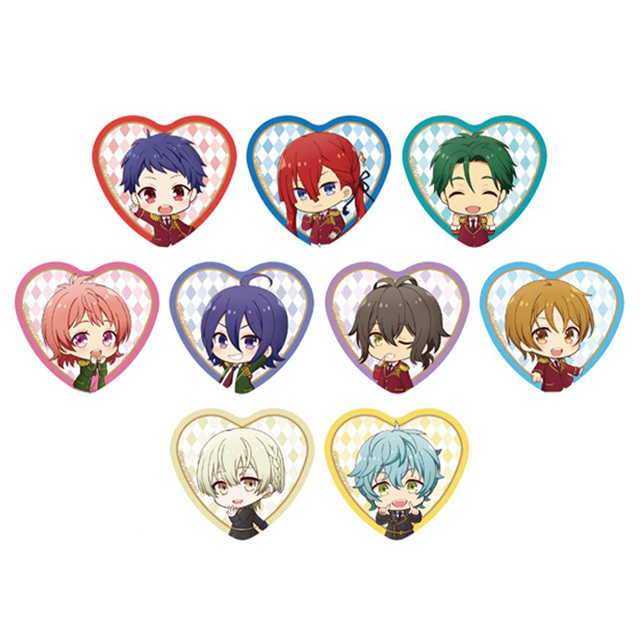 KING OF PRISM ALL STARS -プリズムショー☆ ベストテン- トレーディングハート缶バッジ