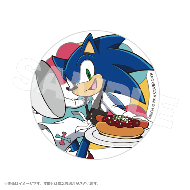 ホロライブ ソニころ2024 ソニック シャドウ 缶バッジ セット ソニころ2024 コラボカフェ シャドころEDITION