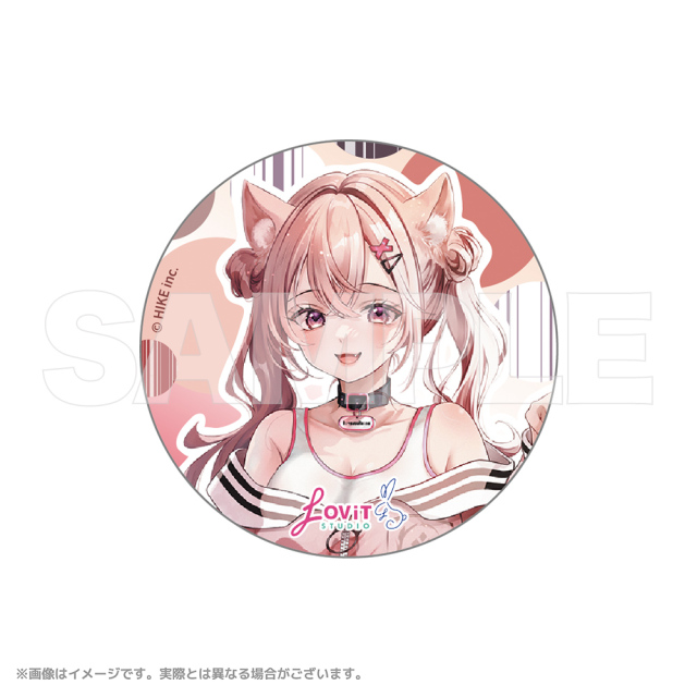 LOViT STUDIO 三ツ葉らいな 缶バッジ
